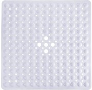 Strex Strex Tapis de bain / Tapis antidérapant Douche - 53x53CM - Avec ventouses - Tapis de douche antidérapant pour la douche - Tapis de salle de bain