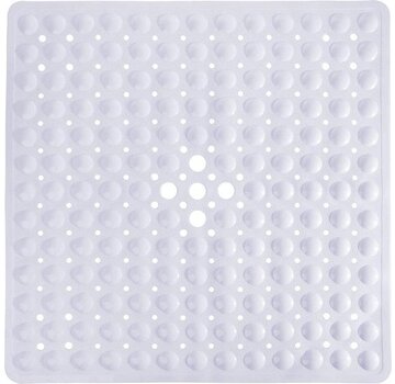 Strex Strex Tapis de bain / Tapis antidérapant Douche - 53x53CM - Avec ventouses - Tapis de douche antidérapant pour la douche - Tapis de salle de bain