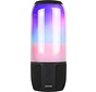 Denver BTL-324 - Enceinte Bluetooth - effets lumineux - entrée MicroSD - batterie rechargeable