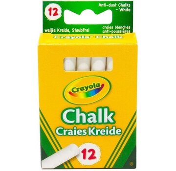 Crayola Crayola - Hobbies pack - 12 pièces Craie pour tableau blanc - Formule anti-poussière