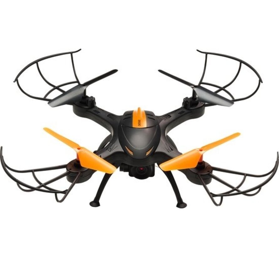 Drone Denver avec caméra - Pour Android et iOS - Drone WiFi pour adultes et enfants - Photos, vidéos et visualisation en direct via l'application - Lumières LED - Mini Drone - DCW380
