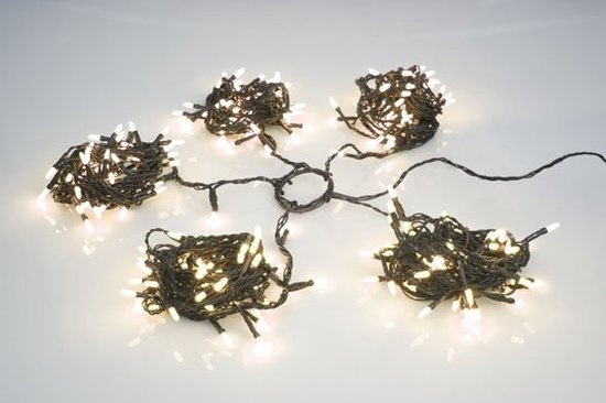 Speed Light LED - 280 LEDS - Blanc - Câble vert - Modulateur - 24 V (pour arbres jusqu'à 210cm)