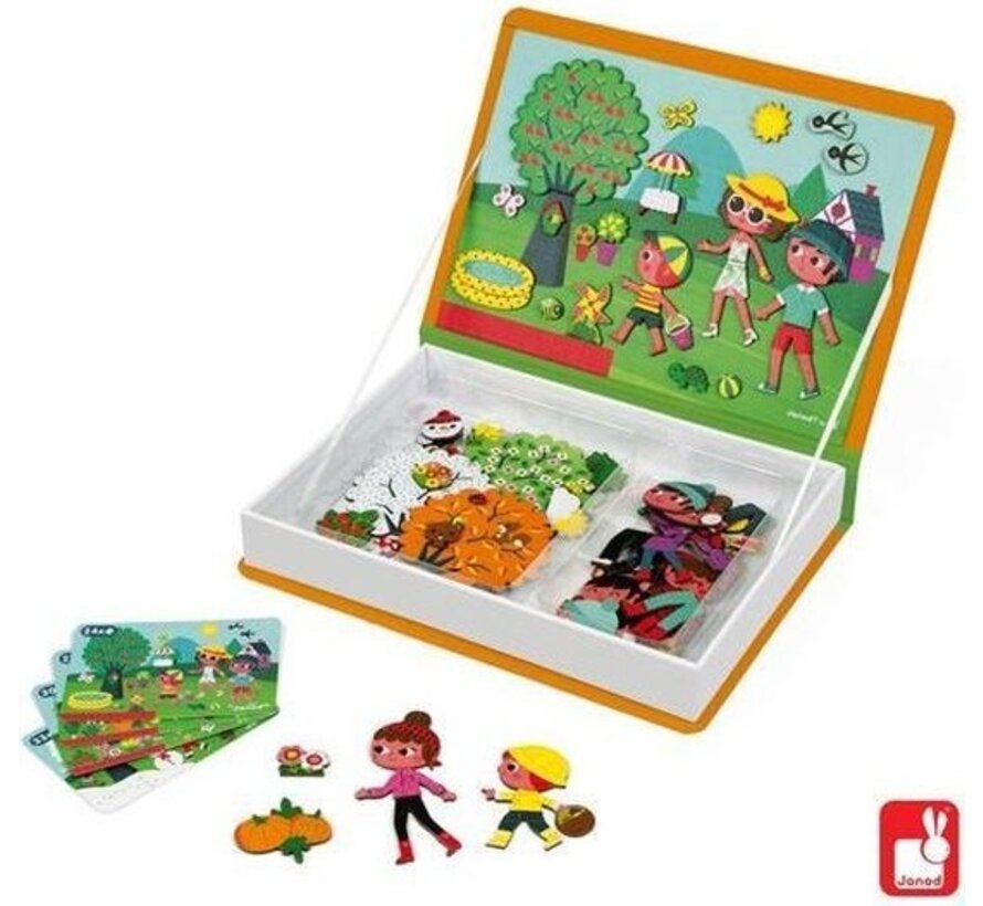 Janod Magnetibook Animals - Livre magnétique