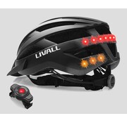 Livall Livall MT1 Neo Black Large - Casque de vélo (intelligent) - Fonction SOS - Indicateurs LED - Eclairage intelligent