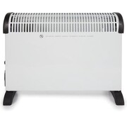 Perel Perel Radiateur convecteur, intérieur, trois niveaux de chaleur, ventilateur turbo, minuterie, 2000 W