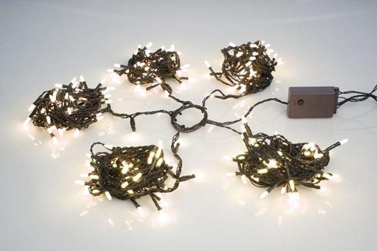 Speed Light LED - 330 LED - blanc chaud - câble vert - modulateur - 24 V (pour arbres jusqu'à 240 cm)