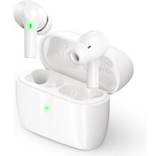 Unitone Go Wireless Earbuds - Ecouteurs Bluetooth - Earpods - Convient à Apple et Android - Blanc