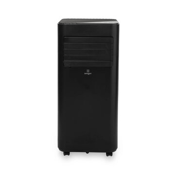 Climatiseur mobile intelligent avec déshumidificateur et WiFi - SEEGER - Kit d'installation inclus - Pour le salon et la chambre - Climatisation - 9000 BTU - SAC9000S-B - Noir