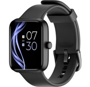 Lunis Lunis Smartwatch Femme et Hommes Noir - Apple & Android - Ecran tactile