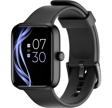 Lunis Lunis Smartwatch Dames et Hommes Noir - Apple & Android - Ecran tactile