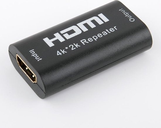 Garpex® HDMI Repeater - Amplificateur de signal HDMI - 4K x 2K - 40 mètres
