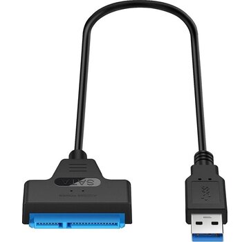 Garpex Garpex® USB 3.0 to SATA Adapter - Câble de données pour disques durs - SATA 7+15 22 Pin Cable