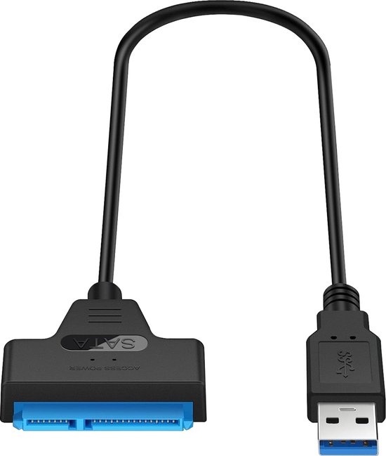 Garpex® USB 3.0 to SATA Adapter - Câble de données pour disques durs - SATA 7+15 22 Pin Cable