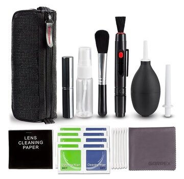 Garpex Garpex® Camera Cleaning Kit with Bellows and Lens Pen - Photography Accessories - Photography - Cleaning Wipes included