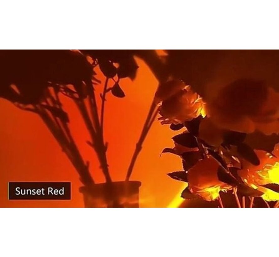 Foumt Sunset lamp Sunset Red - Projecteur - Sunset projector lamp - Sunset lamp - Black