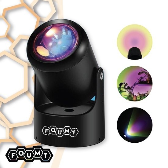 Foumt Sunset lamp Sun S2 - Projecteur - Sunset projector lamp - Sunset lamp - Black