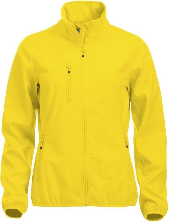 Clique Basic Softshell Jacket Ladies Lemon taille XS