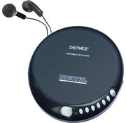Denver Denver Discman - Lecteur CD portable - Ecouteurs inclus - CD/CD-R/CD-RW - Ecran LCD - DM24MK2