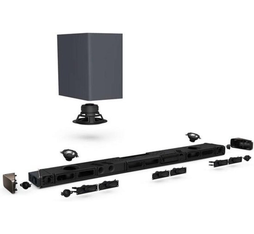 Philips Fidelio B95 - Barre de son avec caisson de basses sans fil - Noir