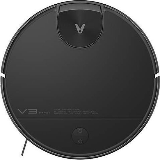 Xiaomi Viomi V3 MAX - Noir - Robot aspirateur avec fonction de nettoyage