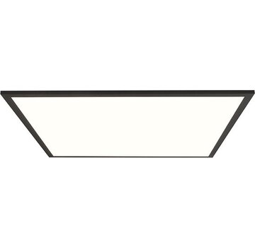 Brilliant Lampe BRILLIANT, panneau de plafond Buffi LED 60x60cm noir sable, métal/plastique, 1x 40W LED intégrée, (5200lm, 4000K), A+