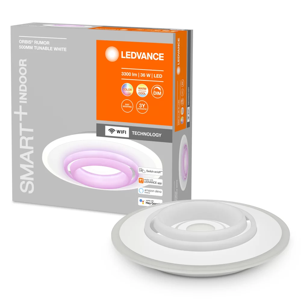 Ledvance - Plafonnier LED RGBW dimmable SMART+ ORBIS LED/32W/230V Wi-Fi
