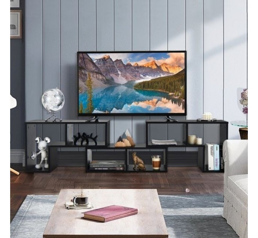 Coast Television Cabinet Wood 3-piece freely combined television table for TV up to 65 "