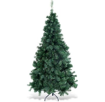 Coast Coast Sapin de Noël Artificiel Sapin de Noël avec pied en métal 150-240 cm vert-180 cm