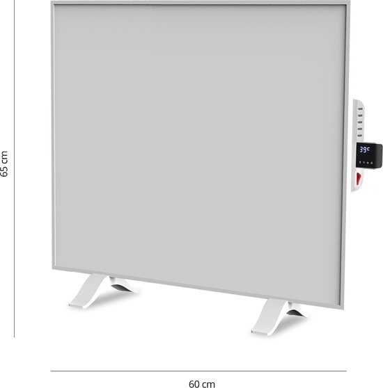 FlinQ Smart Infrared Heating - Chauffage infrarouge pour le salon - Rayonnement de chaleur direct
