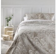 Welterusten Luxueux couvre-lit MARIE beige 240 x 260 avec taies d'oreiller couvre-lit MARIE beige 240 x 260 avec taies d'oreiller