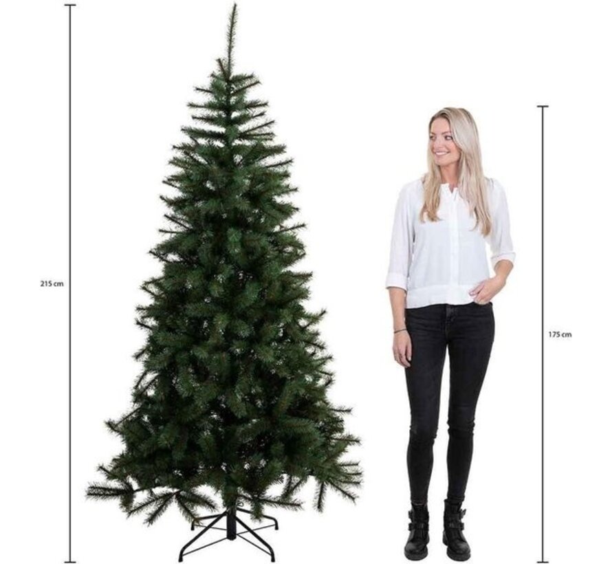 Black Box Trees Brampton Artificial Christmas Tree - H215 x Ø142 cm - Vert