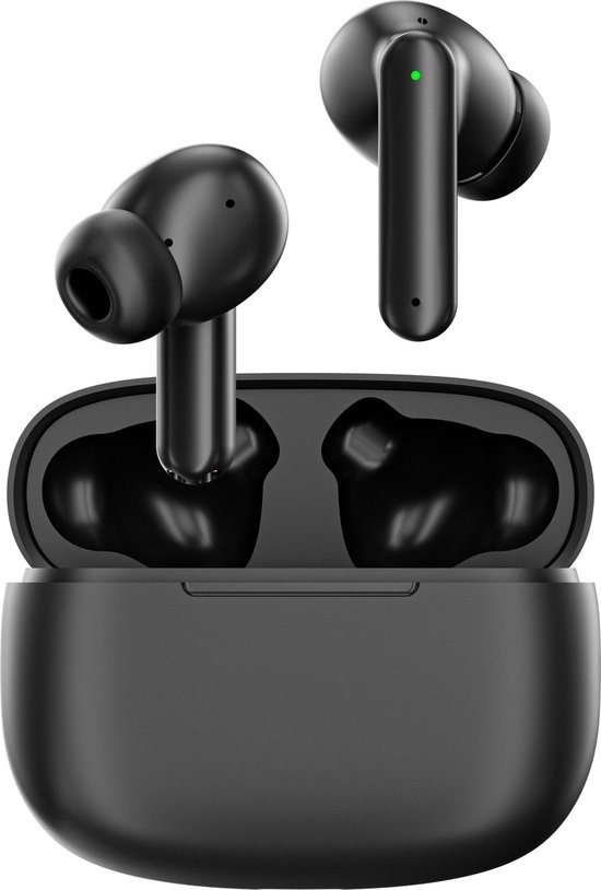 SoundFront Pro Wireless Earbuds - Ecouteurs Bluetooth - Earpods - Convient à Apple et Android - Noir