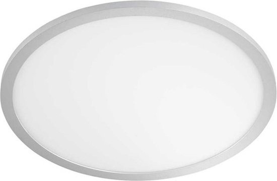 Wofi Plafonnier Linox LED avec RGB 40x5 cm couleur argent
