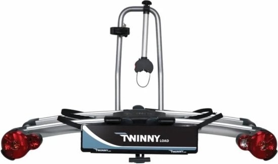 Twinny load Porte-vélos - E-carrier - Ultra 2 - Capacité de charge 56 kg - Noir