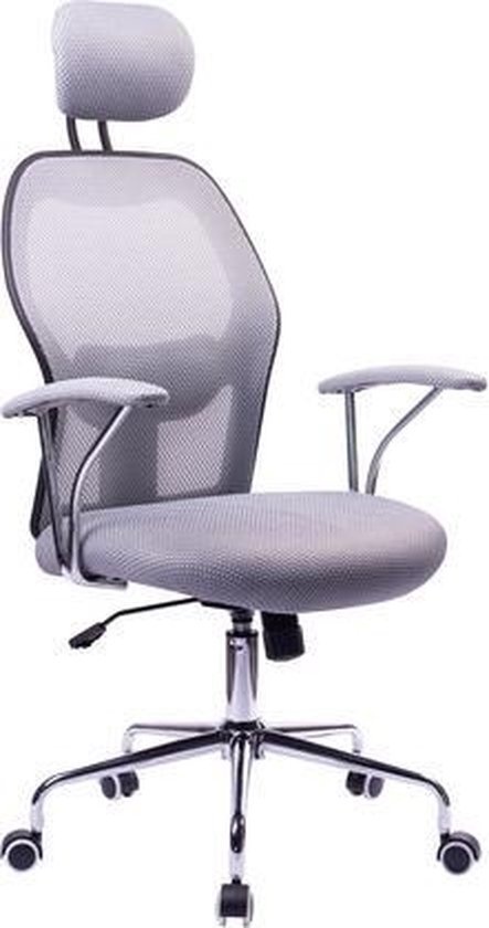 Chaise de bureau Kangaro - réglable en hauteur - crème - K-850051