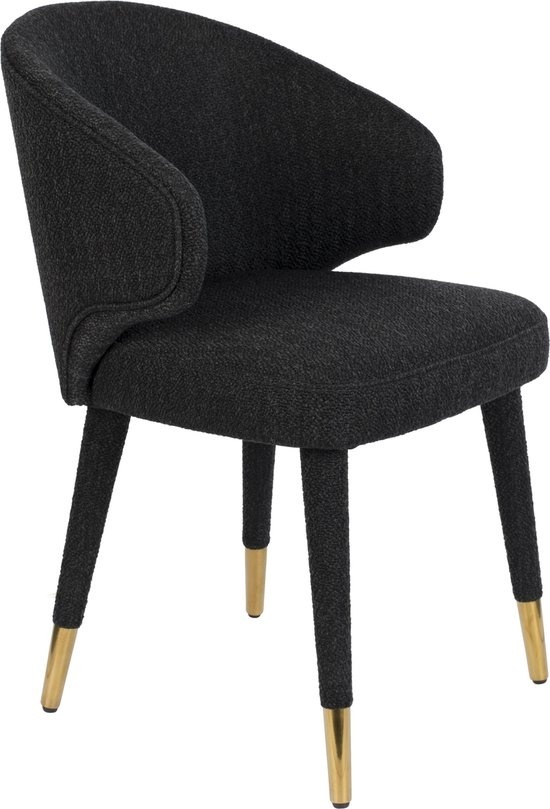 Dutchbone Lunar Dining Chair - Noir