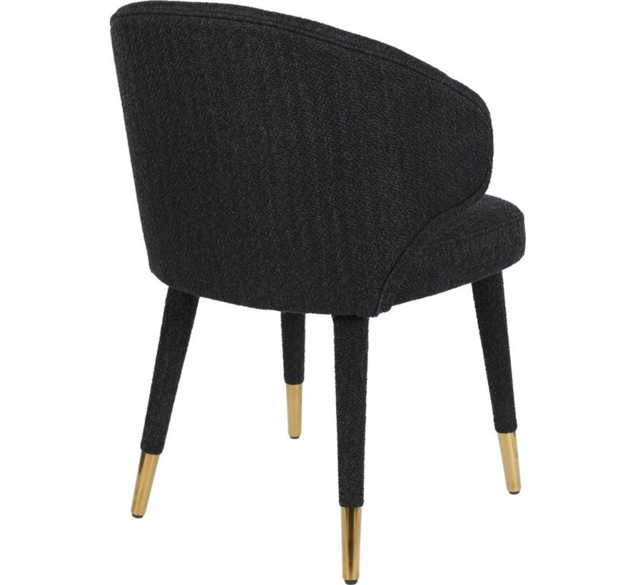 Dutchbone Lunar Dining Chair - Noir