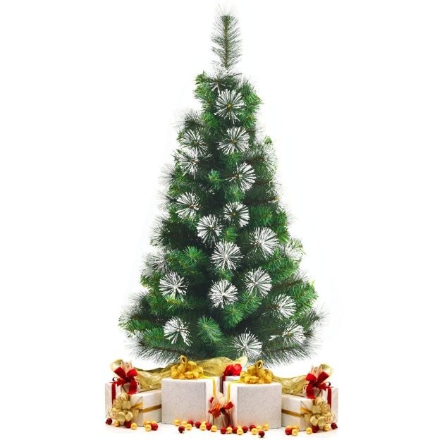 Coast 120 cm sapin de Noël artificiel avec arbre articulé en neige