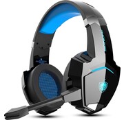 Phoinikas PHOINIKAS G9000 BT Bluetooth Laptop Gaming headset with microphone Over-ear Headphones -Black blue