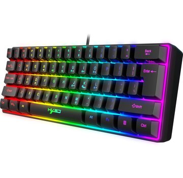 HxSJ Clavier HXSJ Gaming V700 RGB 61 touches - Qwerty