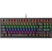 ZiYOULANG ZIYOULANG K2 RGB mechanical 87keys TKL gaming keyboard - Clavier de jeu Windows/Mac - interrupteur bleu - Clavier mécanique - Claviers de jeu anti-ghosting - Noir