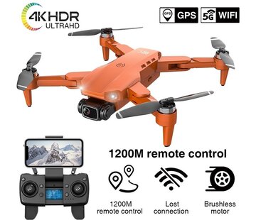 PuroTech PuroTech L900 PRO Smart Drone avec caméra UHD 4K - Drone avec caméra pour extérieur/intérieur - Double caméra Full HD 4K - Zoom 50x - Wifi 5G - 56 minutes de vol - Photo - Vidéo - Quadcopter - Sac de transport inclus