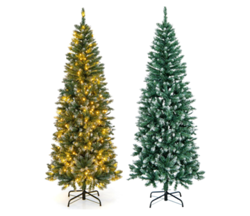 Coast Sapin de Noël Coast en forme de crayon avec 250 Leds - 180cm - Vert