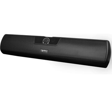 HxSJ HXSJ Q3 Soundbar PC Speaker - USB - pour ordinateurs de bureau / portables / téléviseurs intelligents / projecteurs - Noir