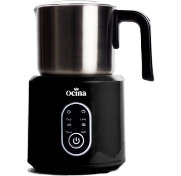 Ocina Ocina - Mousseur à lait - électrique - fonction 4 en 1 - 350 ML - noir