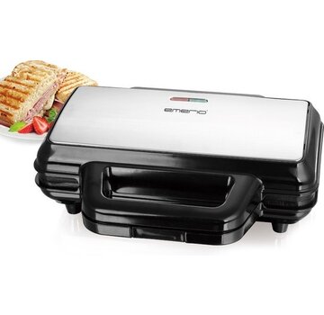 Emerio Emerio ST-127527.1 - Appareil à toasti, sans BPA ni PFAS, forme de grande coquille, 900 watts, ST-127527.1