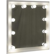 Achaté Lampe miroir 10 pièces - Eclairage miroir - 3 types de lumière LED - Dimmable jusqu'à 5 niveaux - Lampe miroir