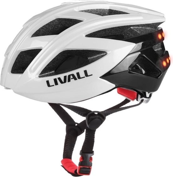 Casque de vélo - Livall - Eclairage intelligent - Fonction SOS - BH60SE NEO - Blanc