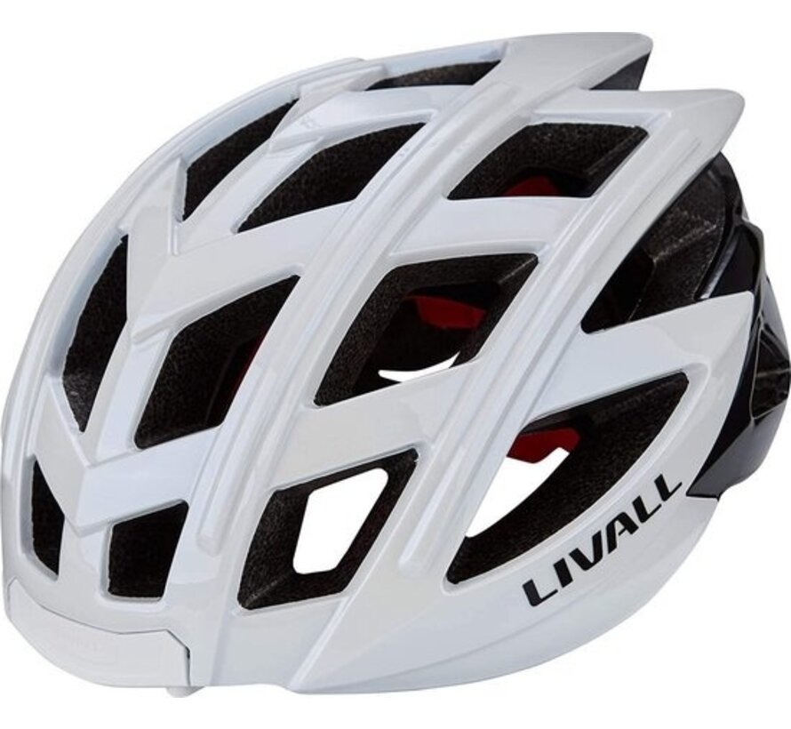 Casque de vélo - Livall - Eclairage intelligent - Fonction SOS - BH60SE NEO - Blanc