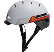 Livall Livall BH51M Neo - Casque de vélo intelligent - Fonction SOS - Indicateur LED - Gris / Large